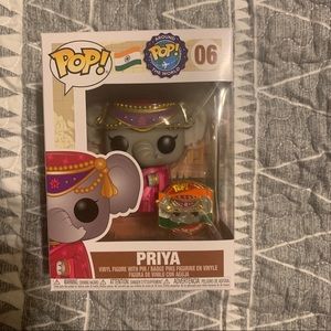 NWT Funko Pop Around the World 06 Priya